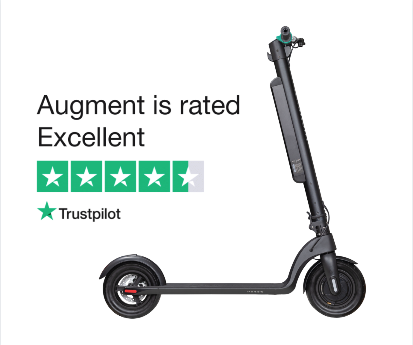 Il punteggio Trustpilot per Augment.Eco è 4,5 