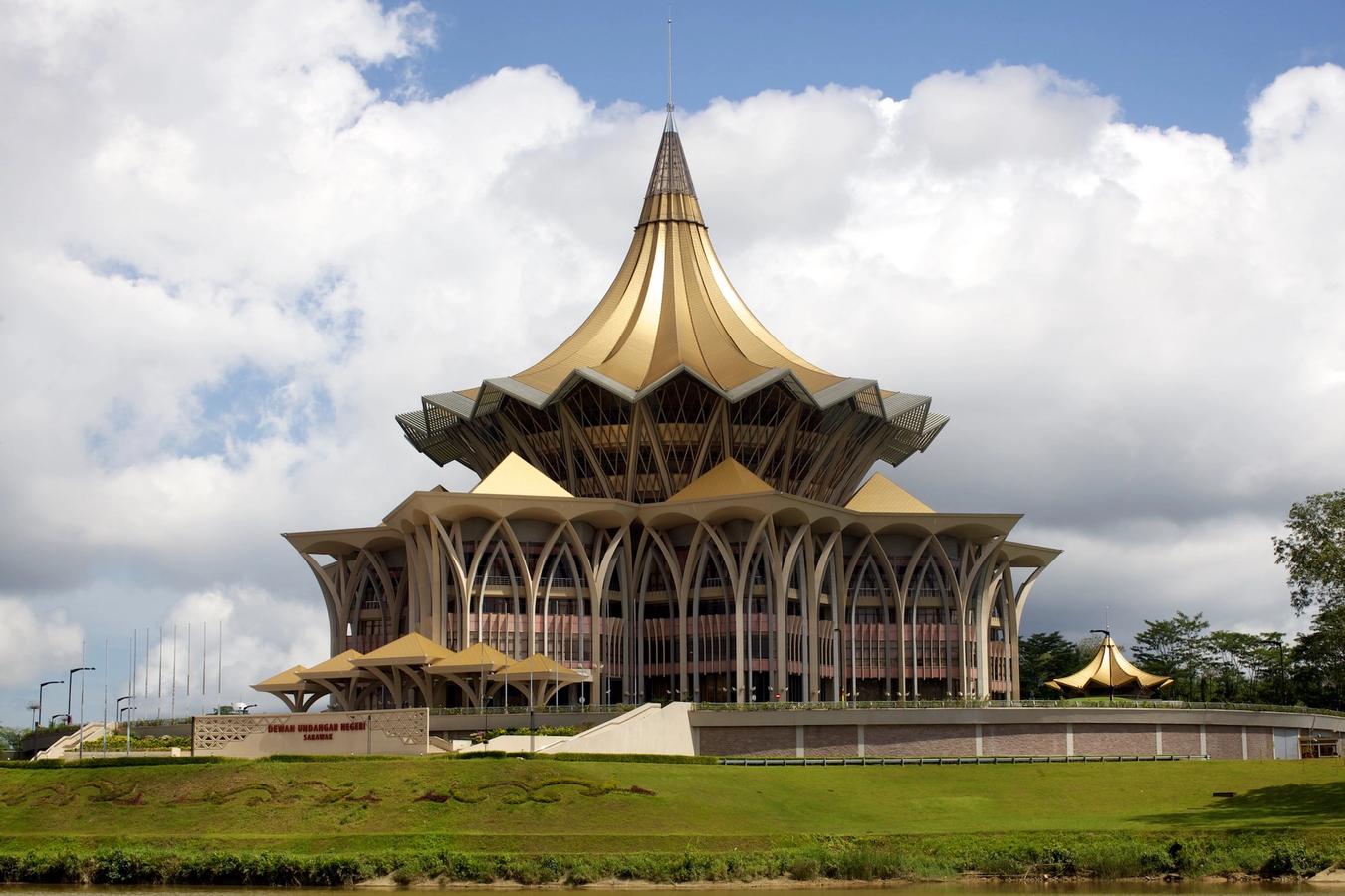 Sarawak State Legislative Assembly Building in Kuching, Malaysia