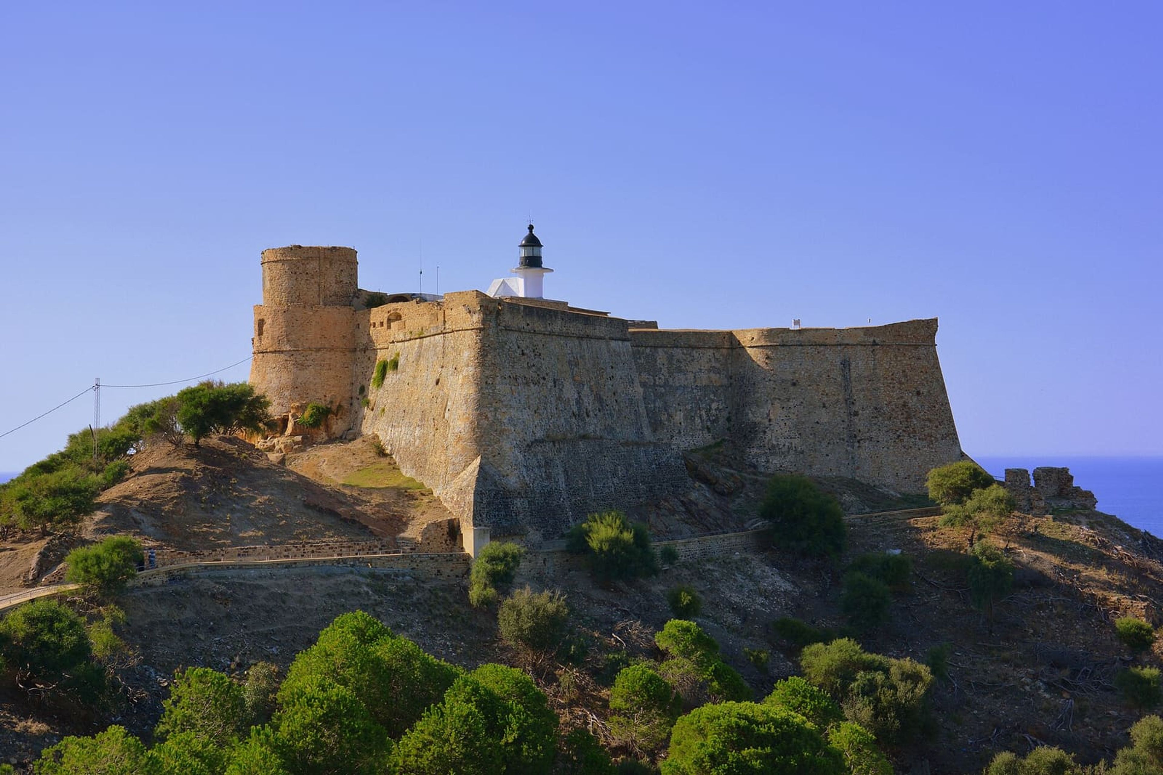 Le fort génois de Tabarka sur son île