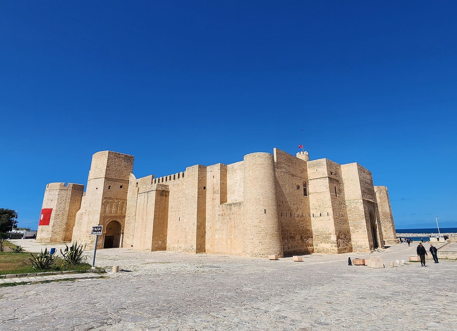 Les remparts du ribat de Monastir