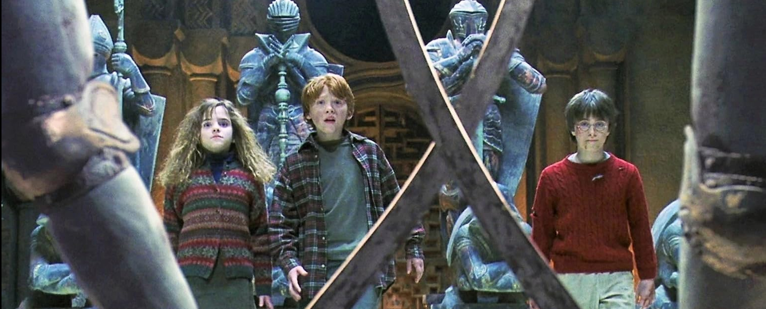 Bilde fra 'Harry Potter og de vises stein'