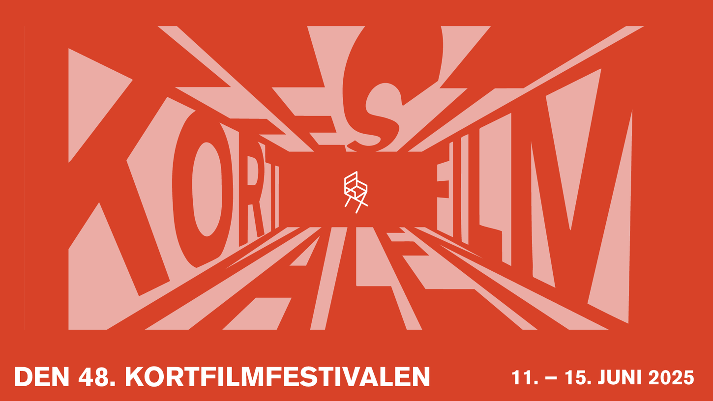 Dekonstruerte logoer for Kortfilmfestivalen 2024