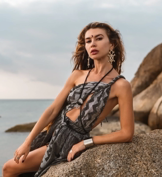Woman on the beach