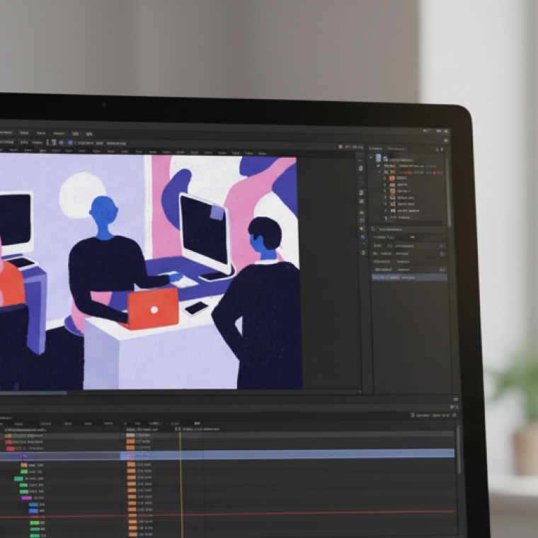 Animation on a screen