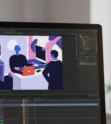 Animation on a screen