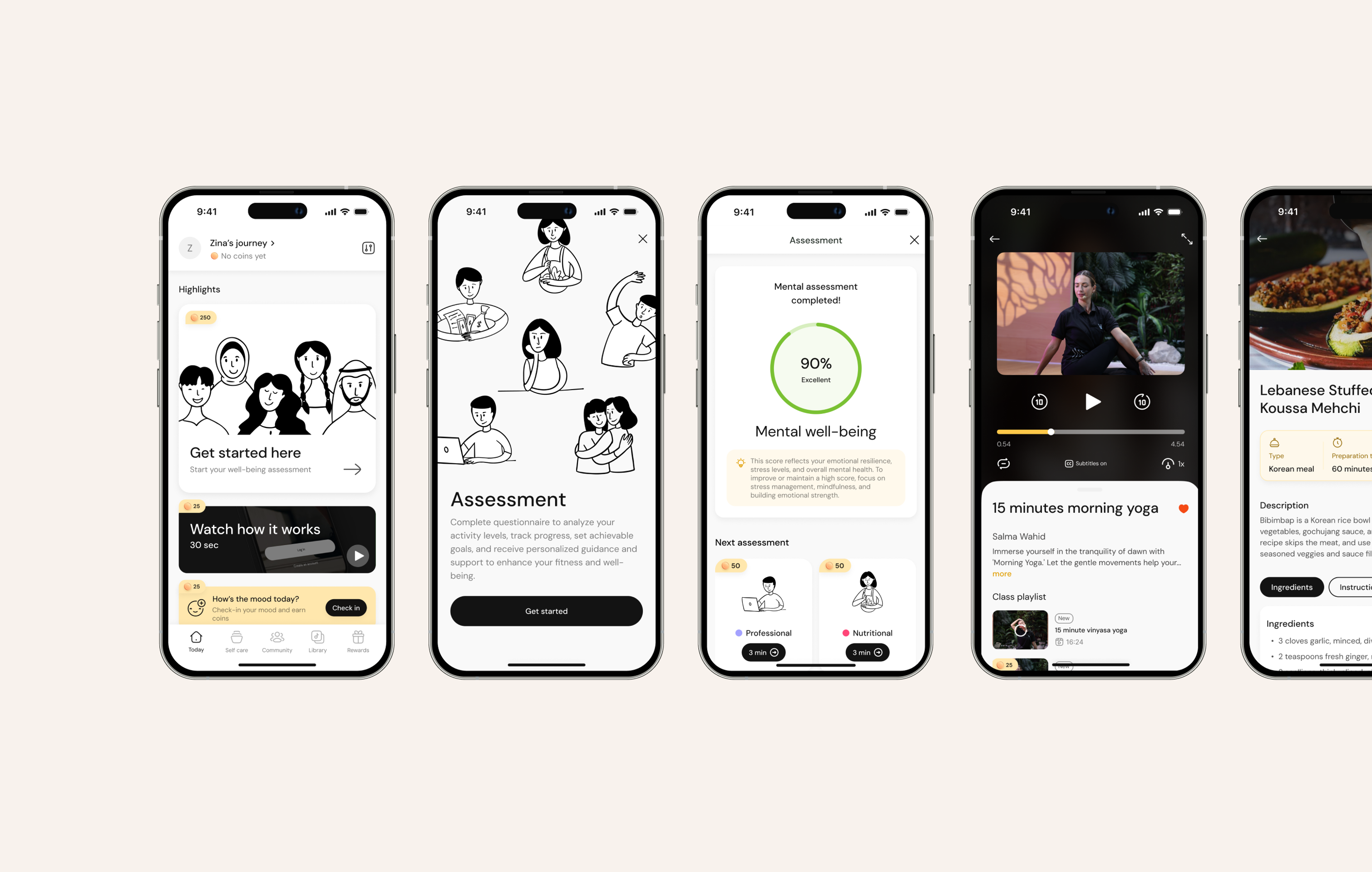 App screenshots