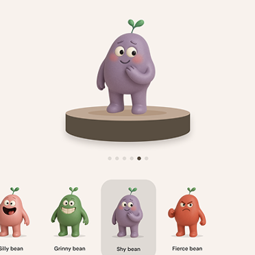 Bean character
