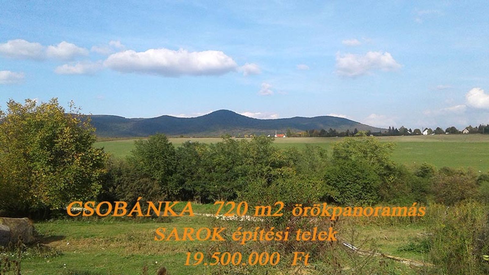 Building plot for sale — Csobánka - 3