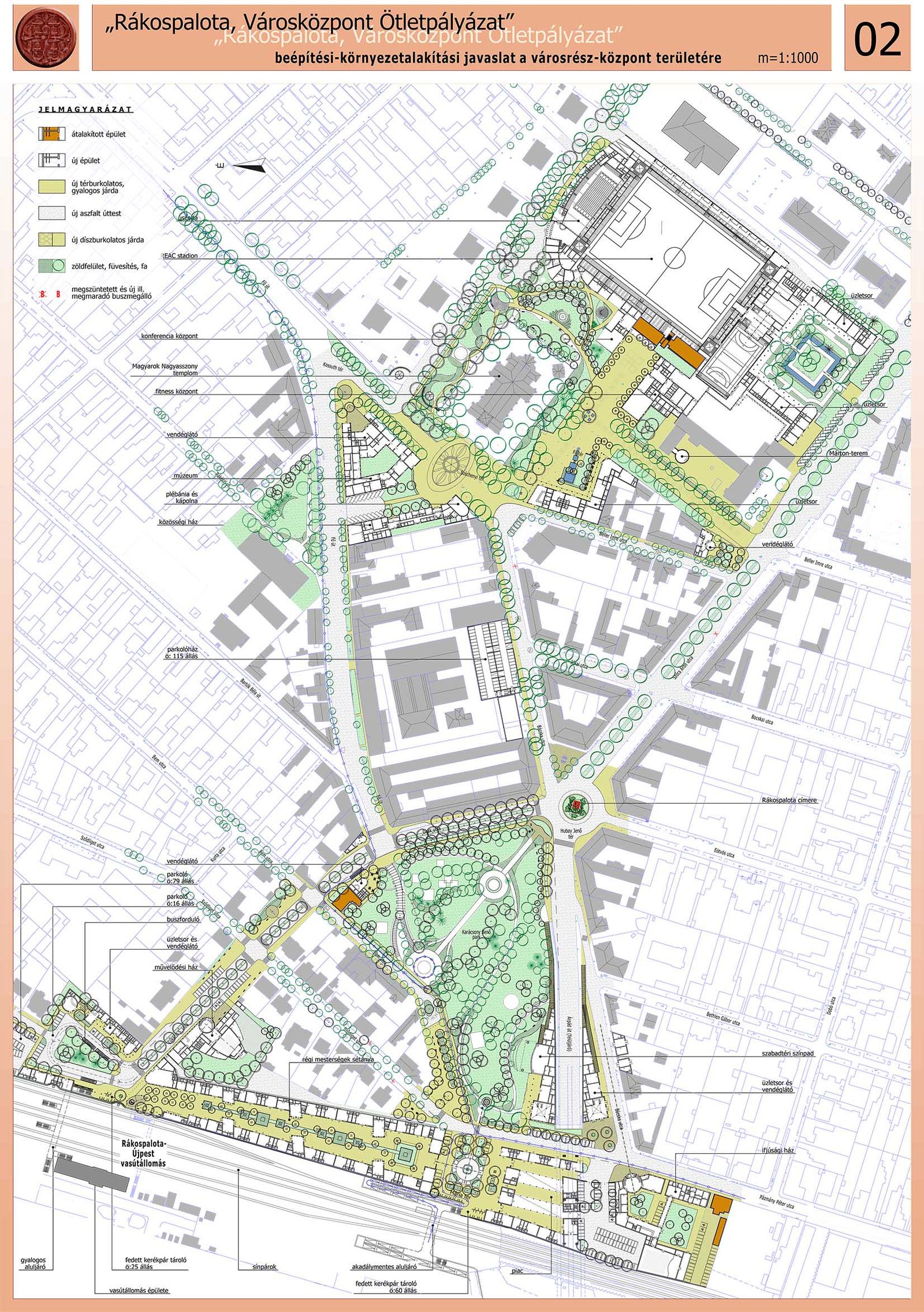 Centre-ville de Rákospalota — concours - 7