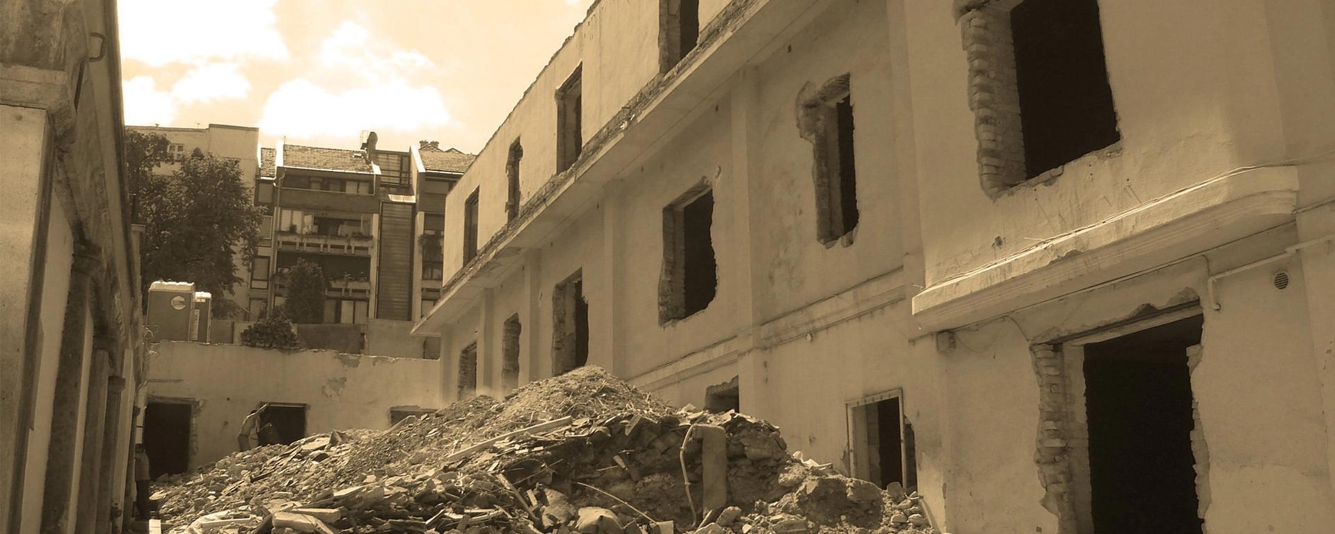 Belgian Embassy — reconstruction and extension