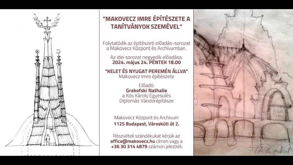 L'architecture d'Imre Makovecz — conférence de Nathalie Grekofski