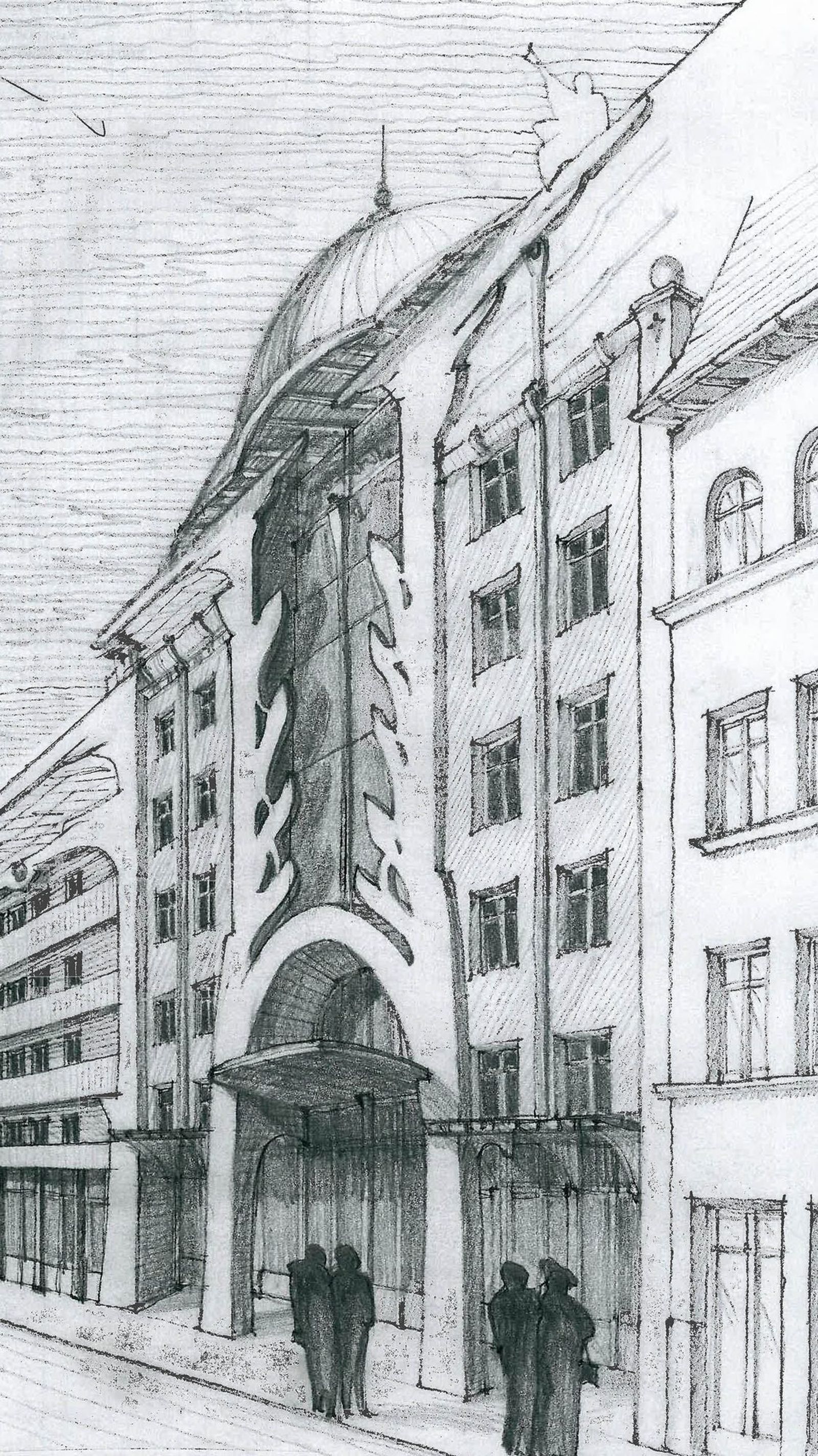 Concept de façade pour résidence étudiante - 3
