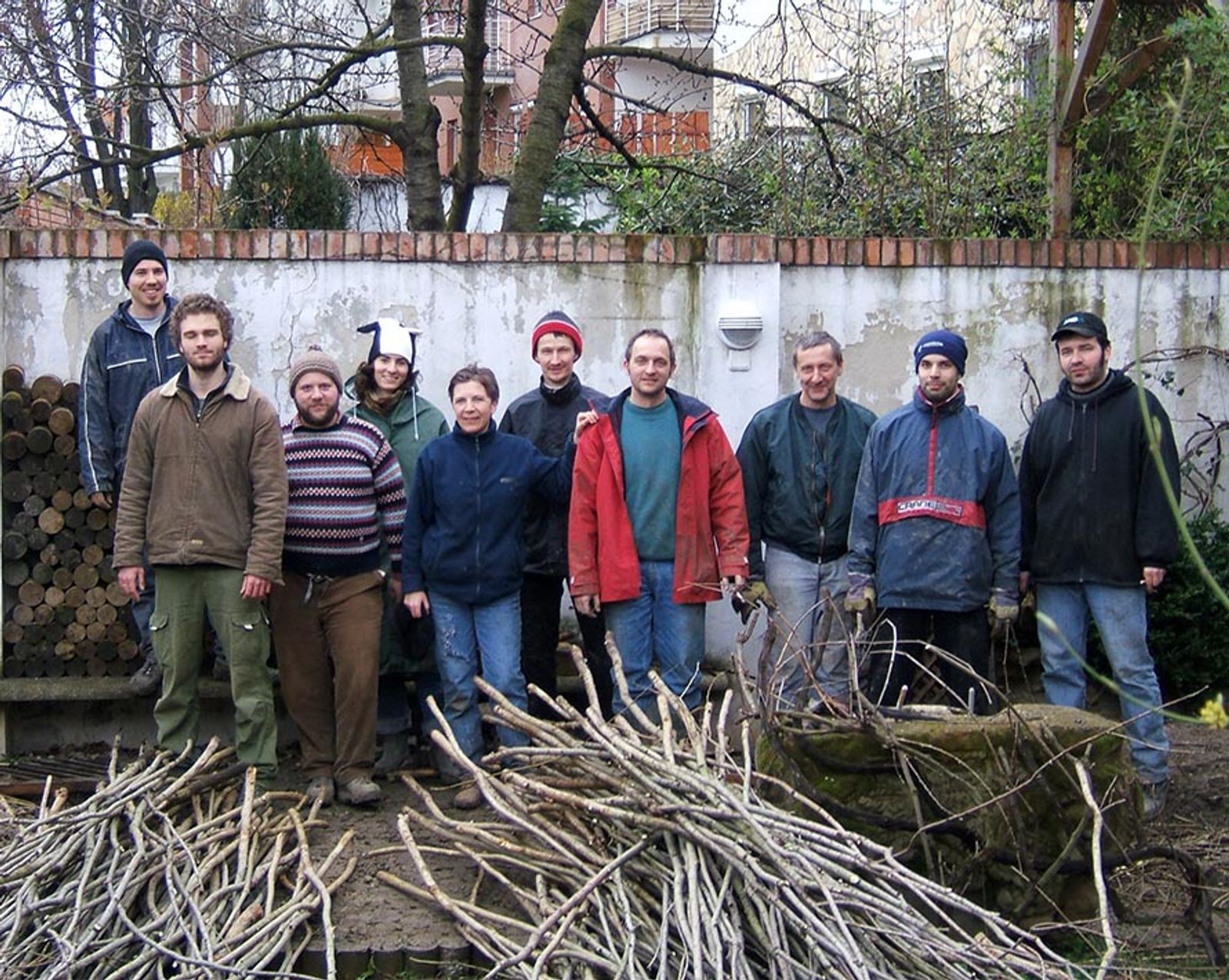 Construction de jardin — rue Kecske - 4
