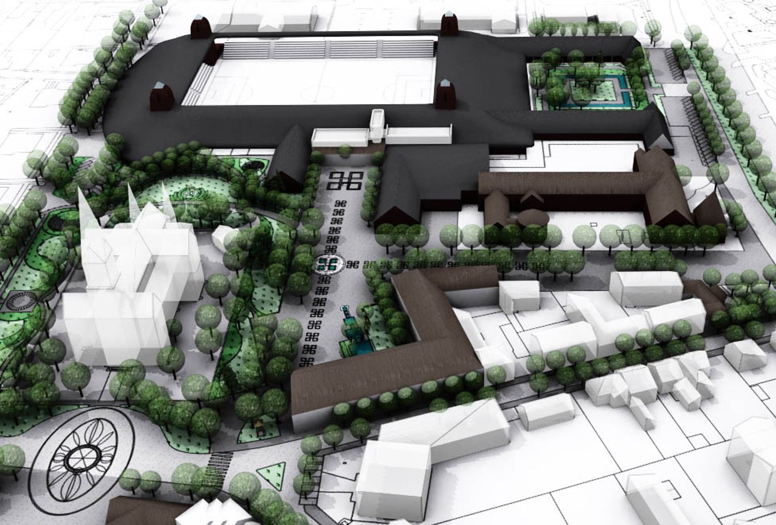 Centre-ville de Rákospalota — concours - 5