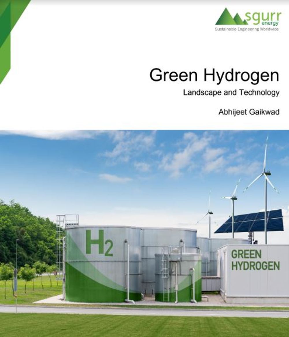 Green Hydrogen Landscape and Technology