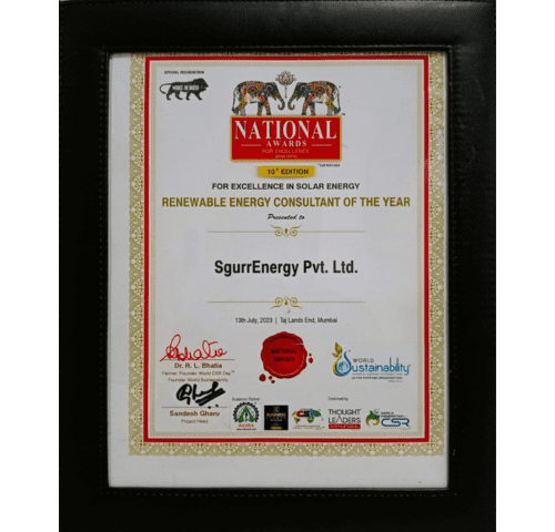Renewable Energy Consultant of the Year