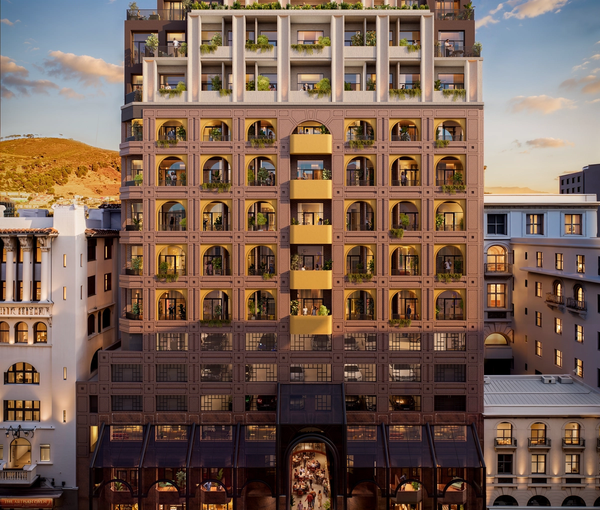 Arlo & Co. – exterior view of the development at 80 St Georges Mall, Cape Town City Centre.