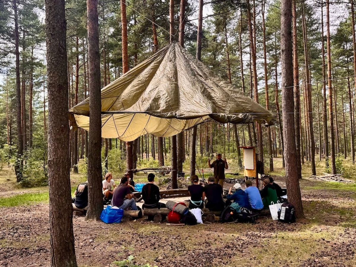 Inuits team getting ready