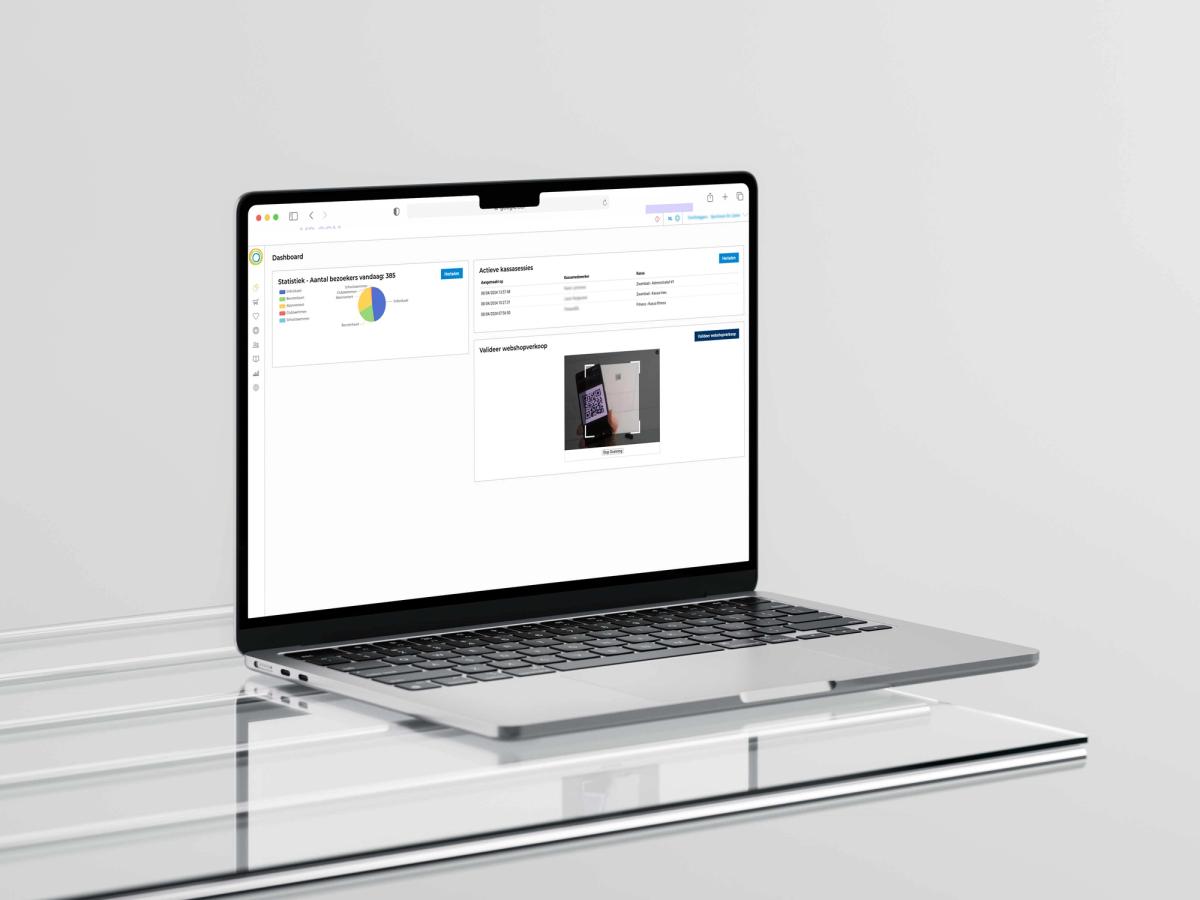 SportOffice MacBook mockup