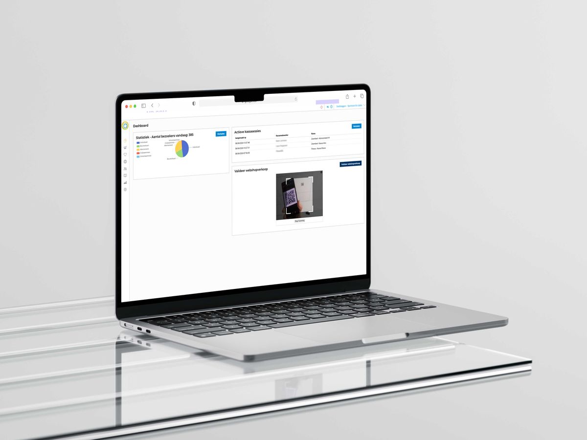 SportOffice MacBook mockup