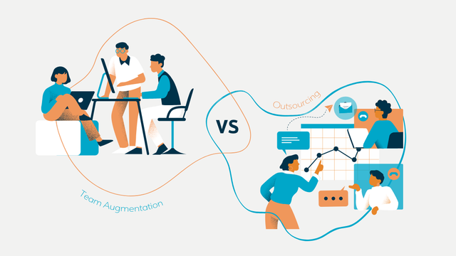Team Augmentation vs Outsourcing: Understanding the Key Differences