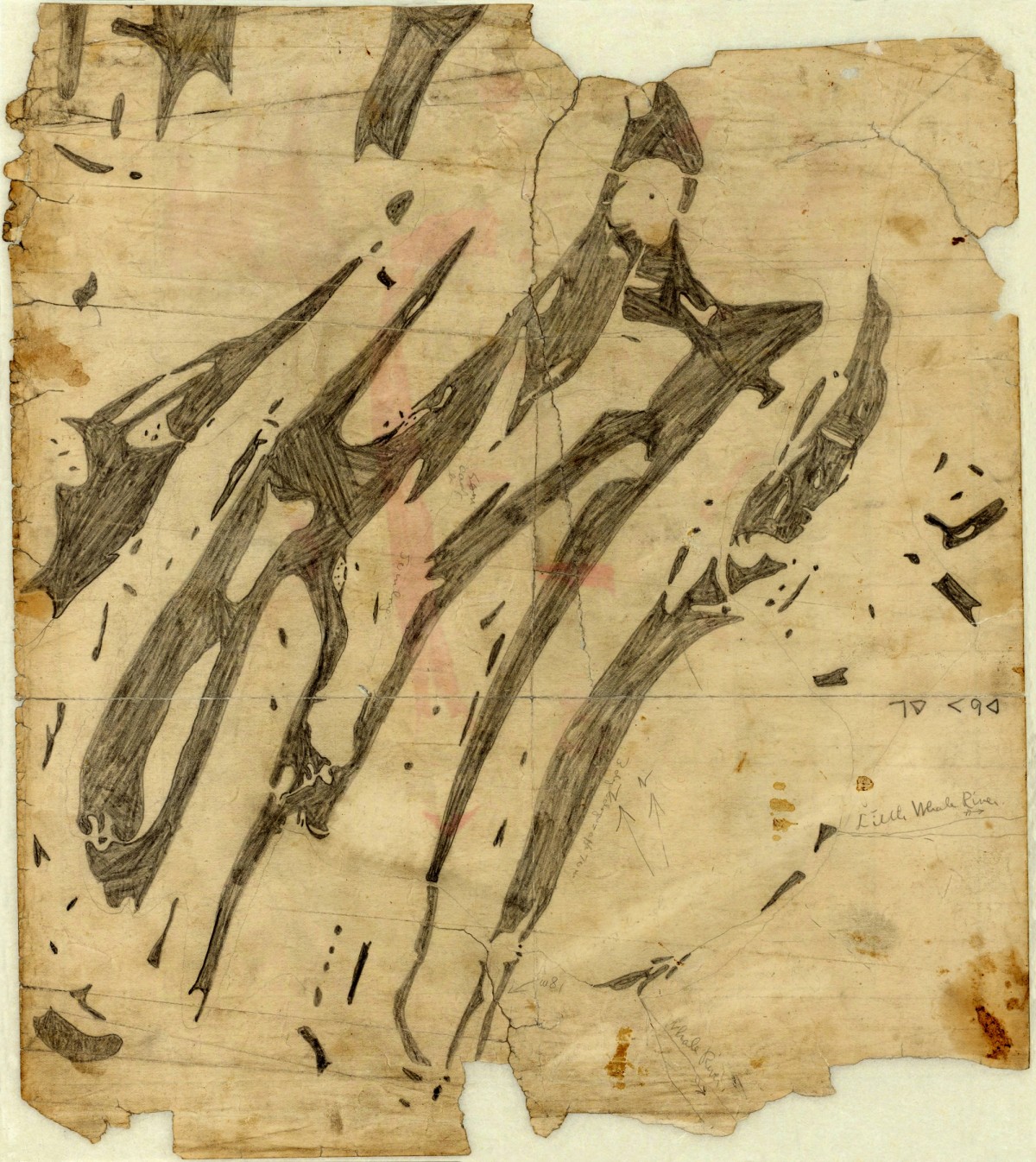 Ill.8. Kort over Sanikiluaq (Hudsonbugten, Canada), Wetalltok, 1909. Med tilladelse fra American Geographical Society Library, University of Wisconsin-Milwaukee Libraries.
