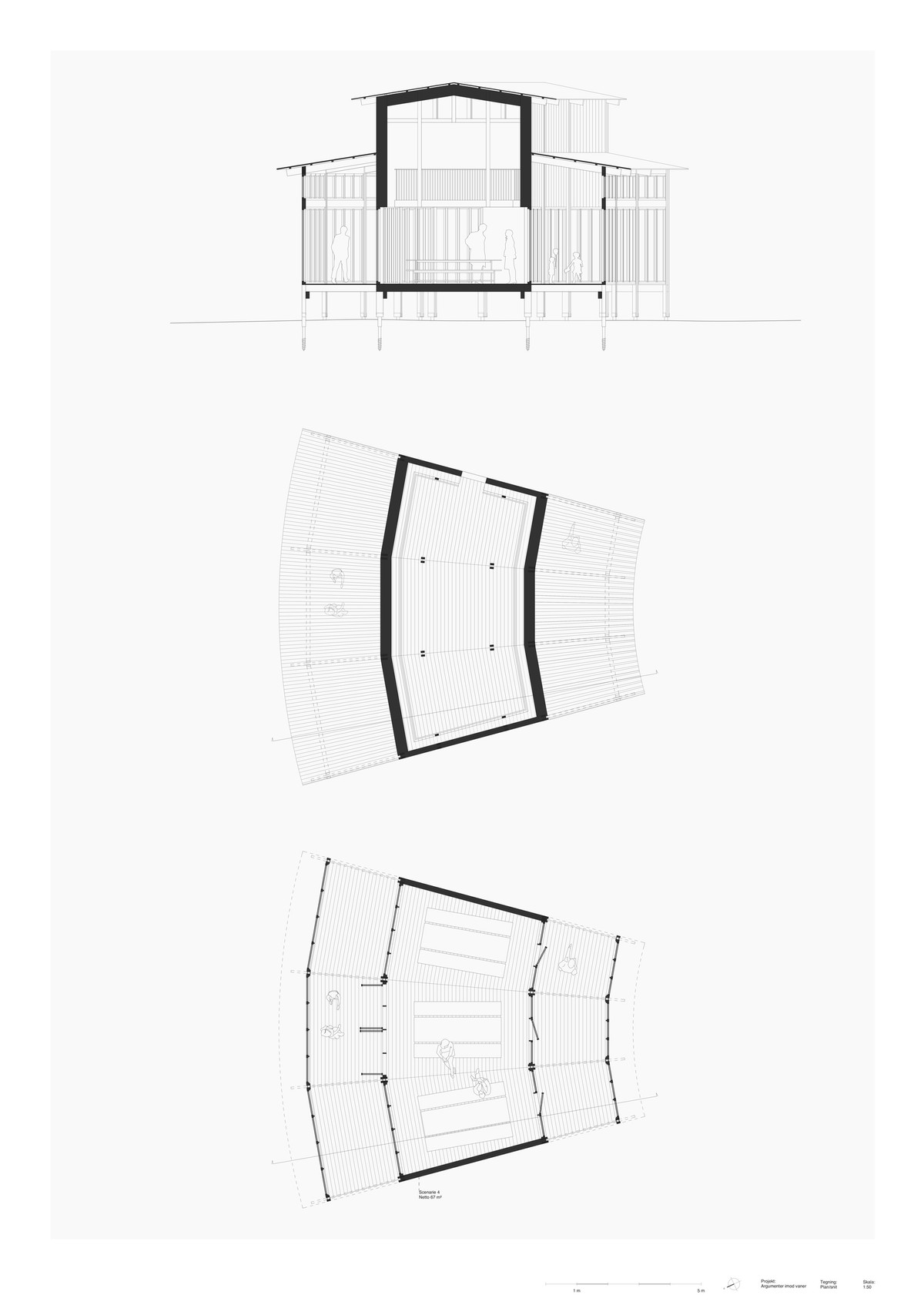 Ill. 8. Scenarie 4, fælles spisesal, Lisa Stoltze Westander