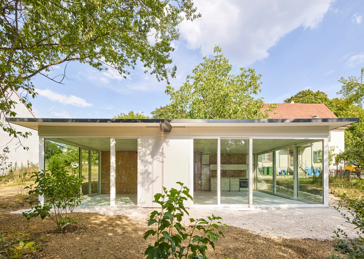 Ill. 9. Rahbaran Hürzeler Architekten, Movable House, Riehen, Interior Perspective (2018). Digital image by Rahbaran Hürzeler Architekten, 2018.