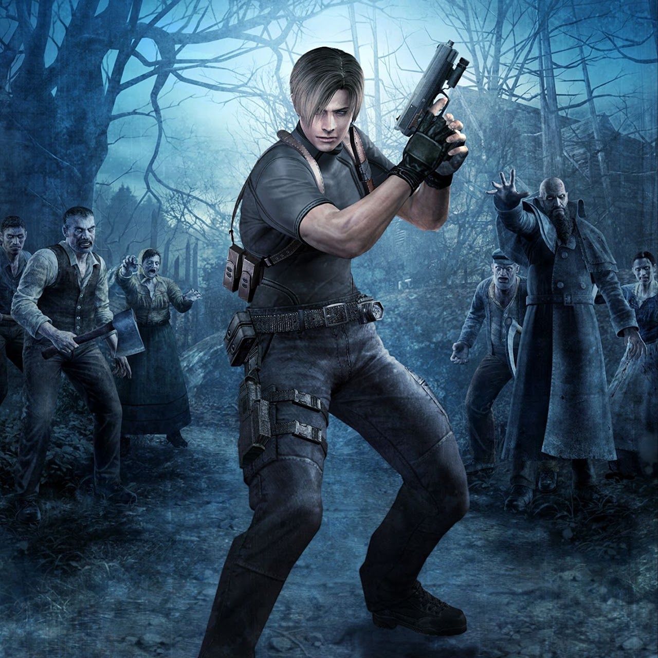 Arte promocional de Resident Evil 4.