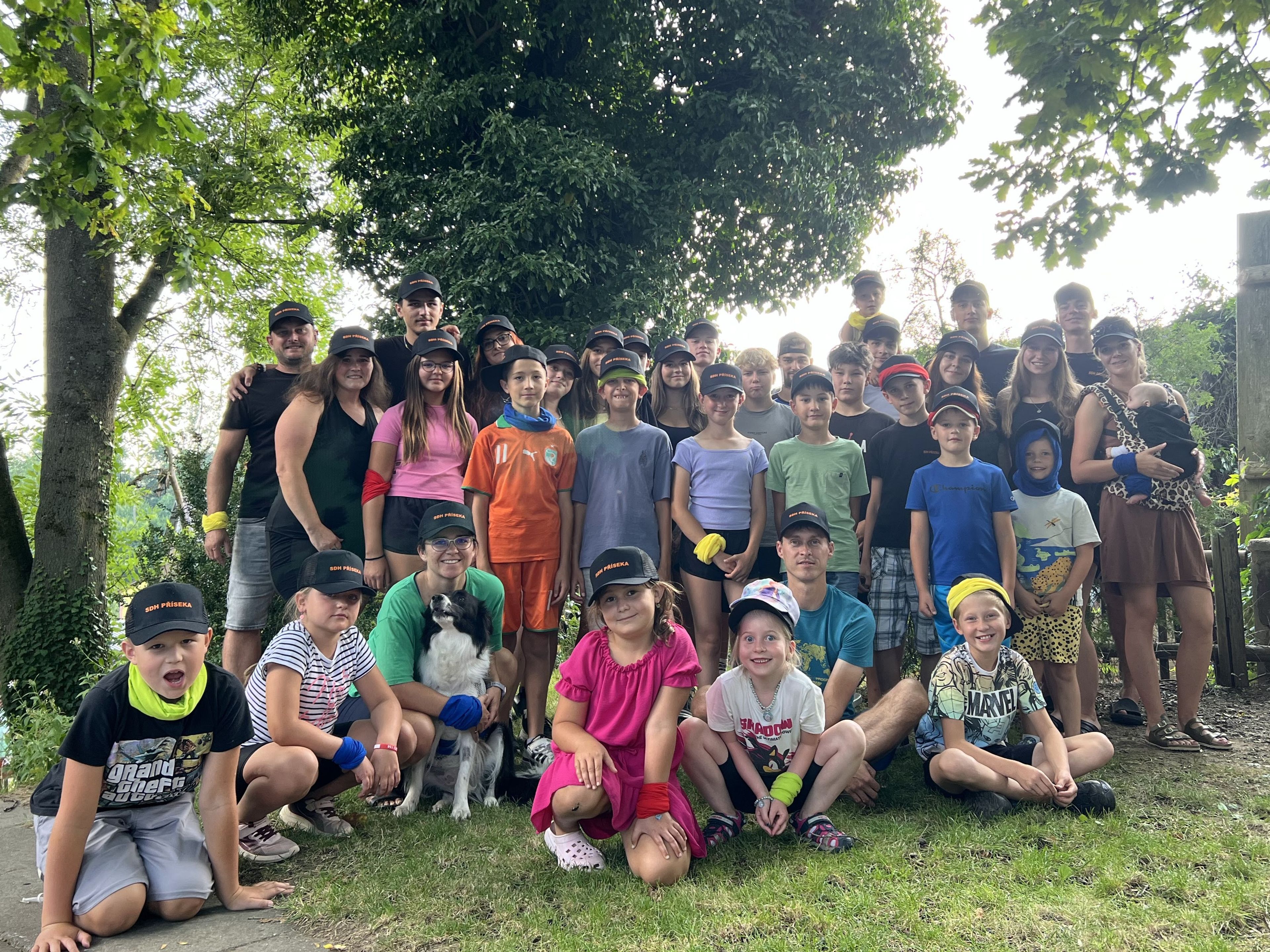 Letní setkání mladých hasičů z Příseky 2025
