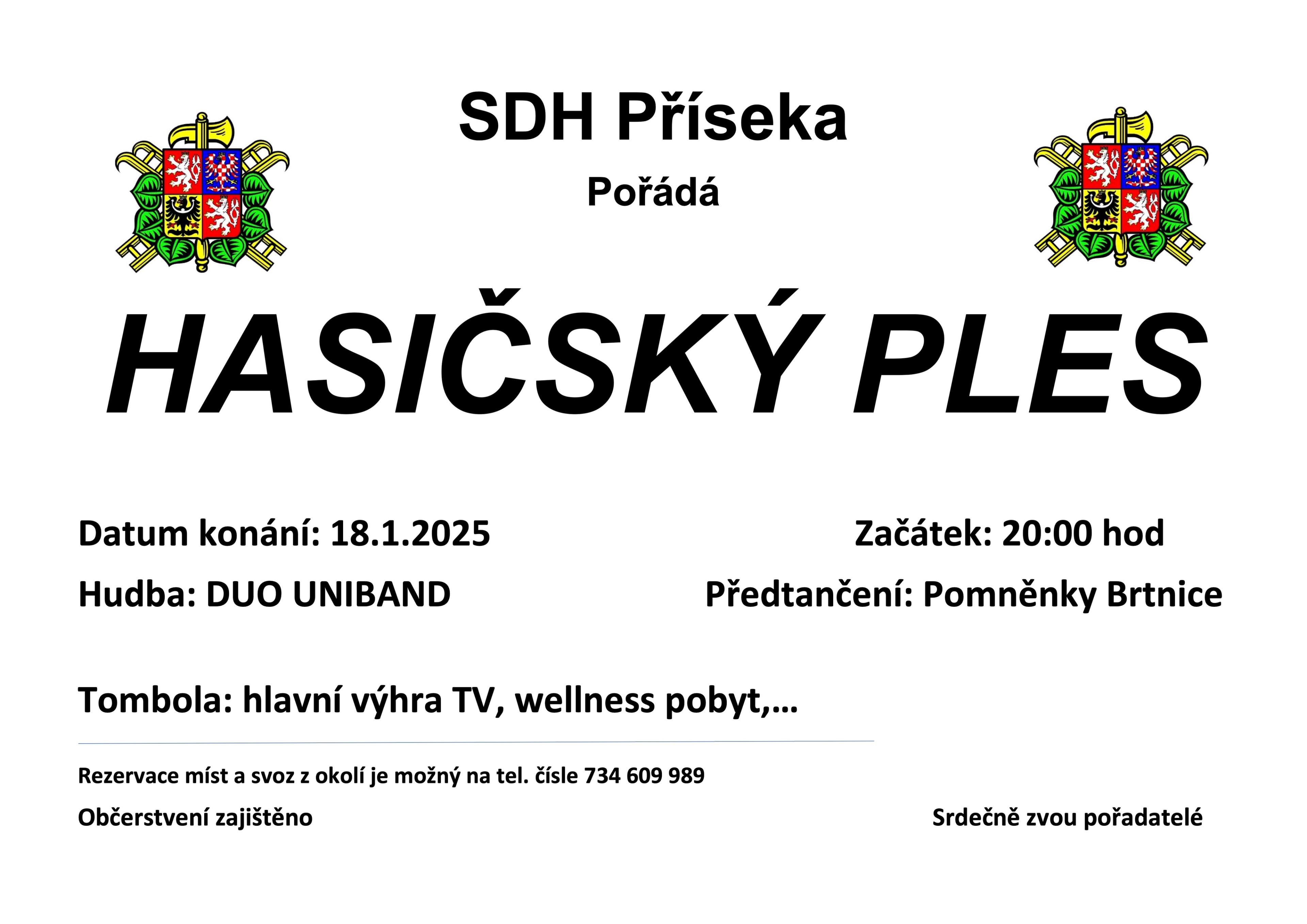 Hasičský ples 2025
