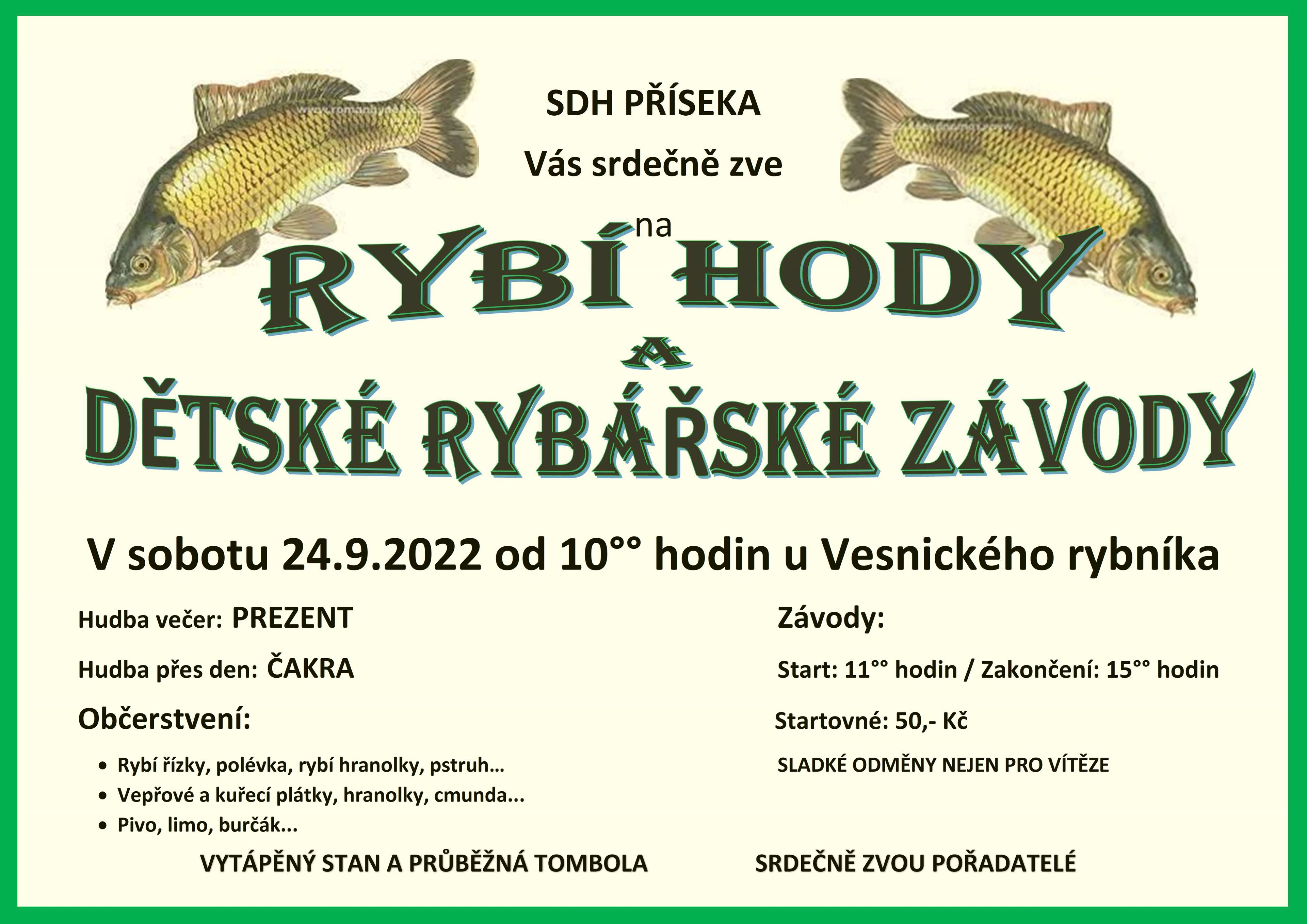 Rybí hody 2022