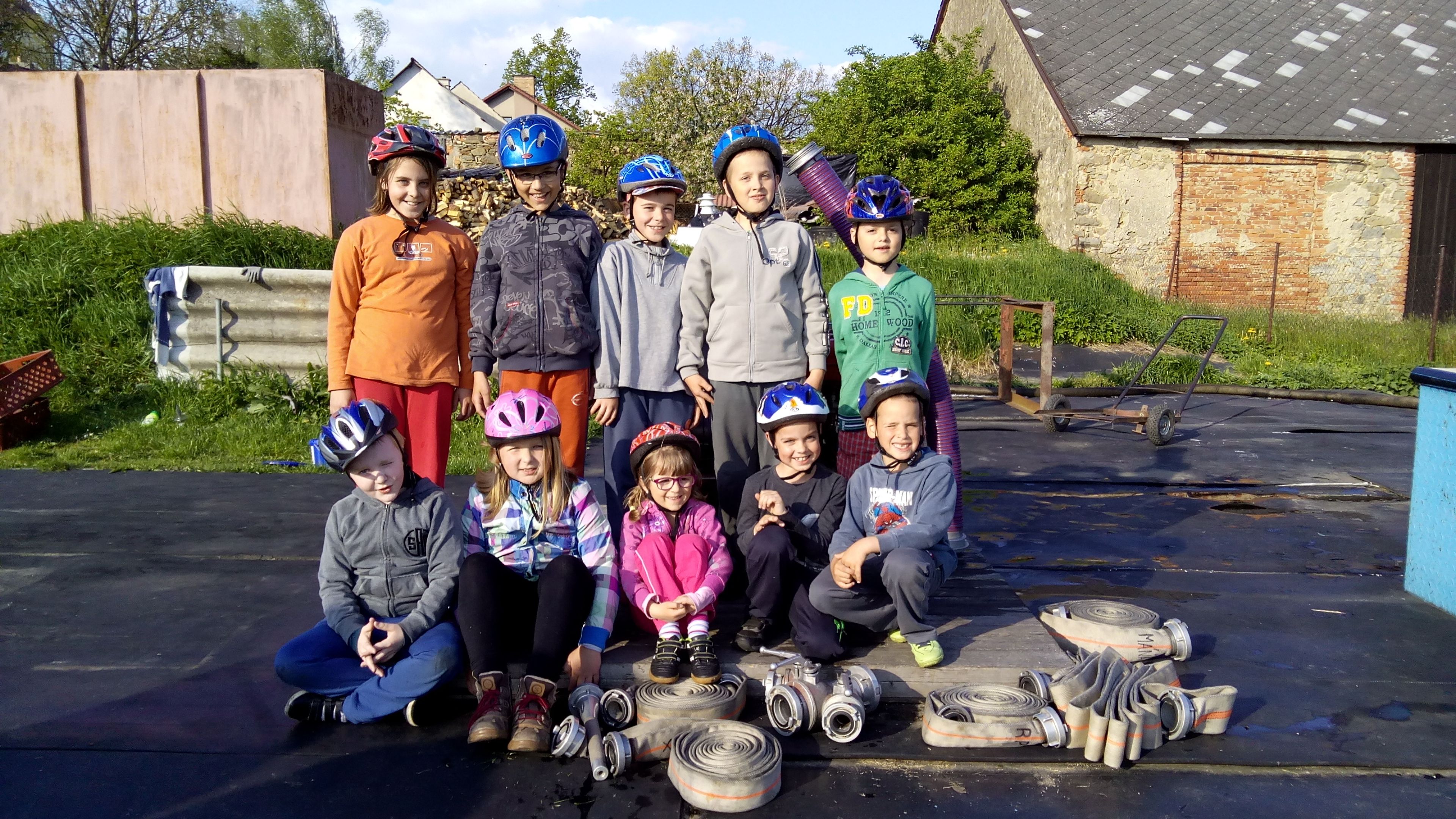 Družstvo mladých hasičů 2016