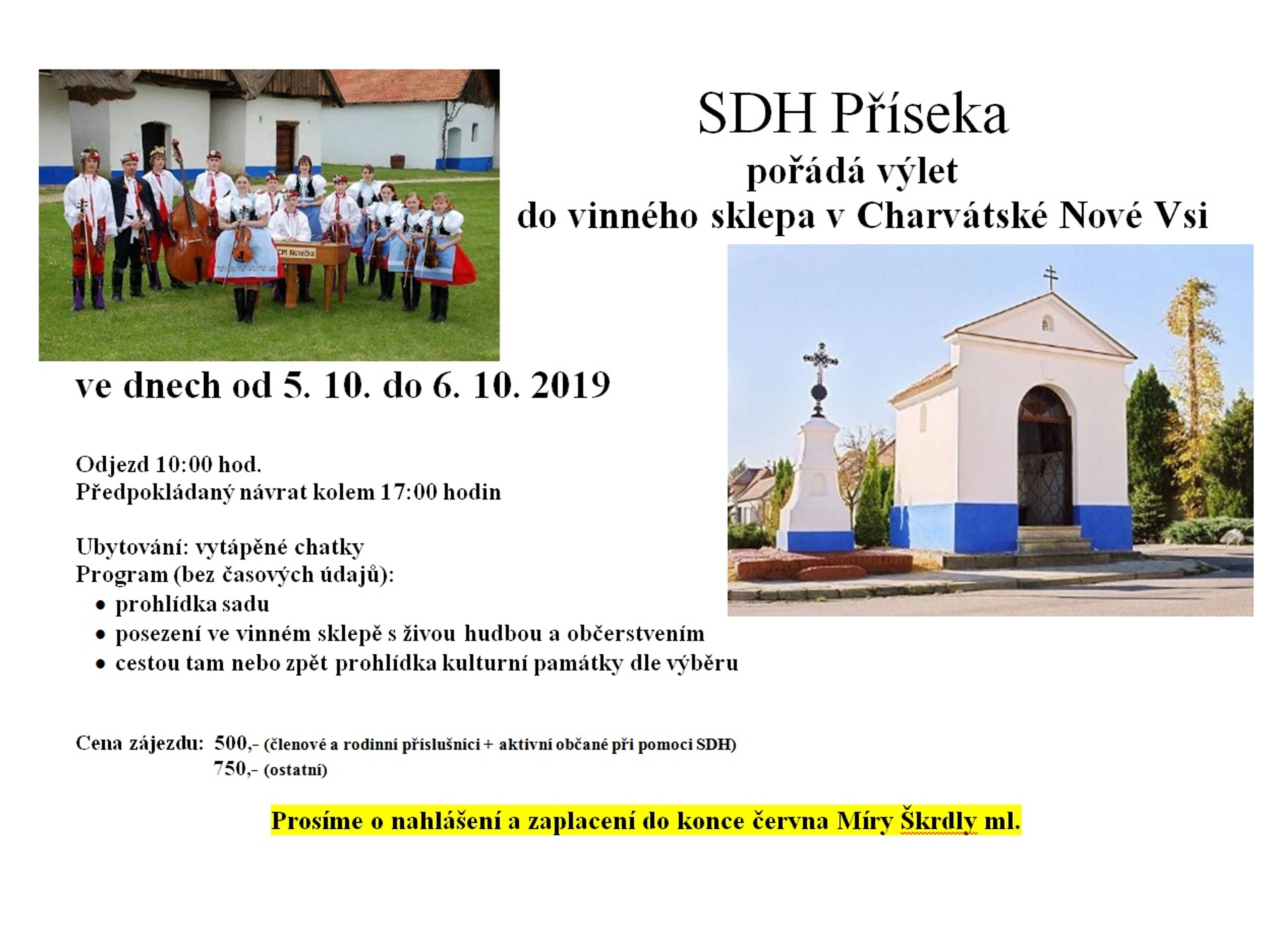 Podzimní výlet 2019