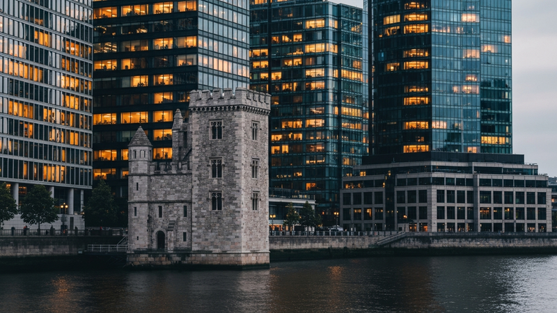 The Contrarian Building in a New District