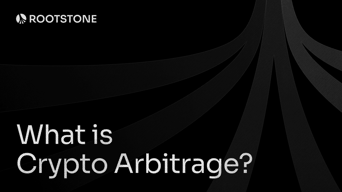 What is crypto arbitrage by rootstone