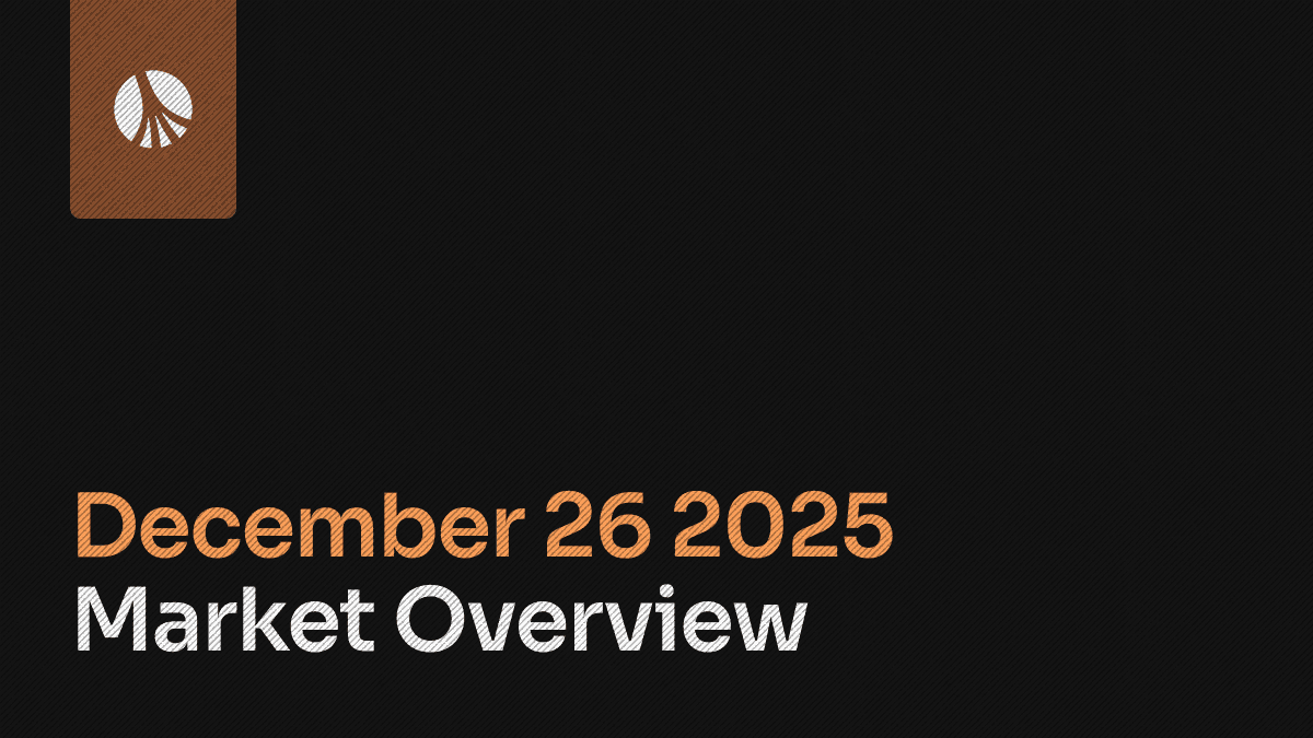 Market Overview: December 26, 2025
