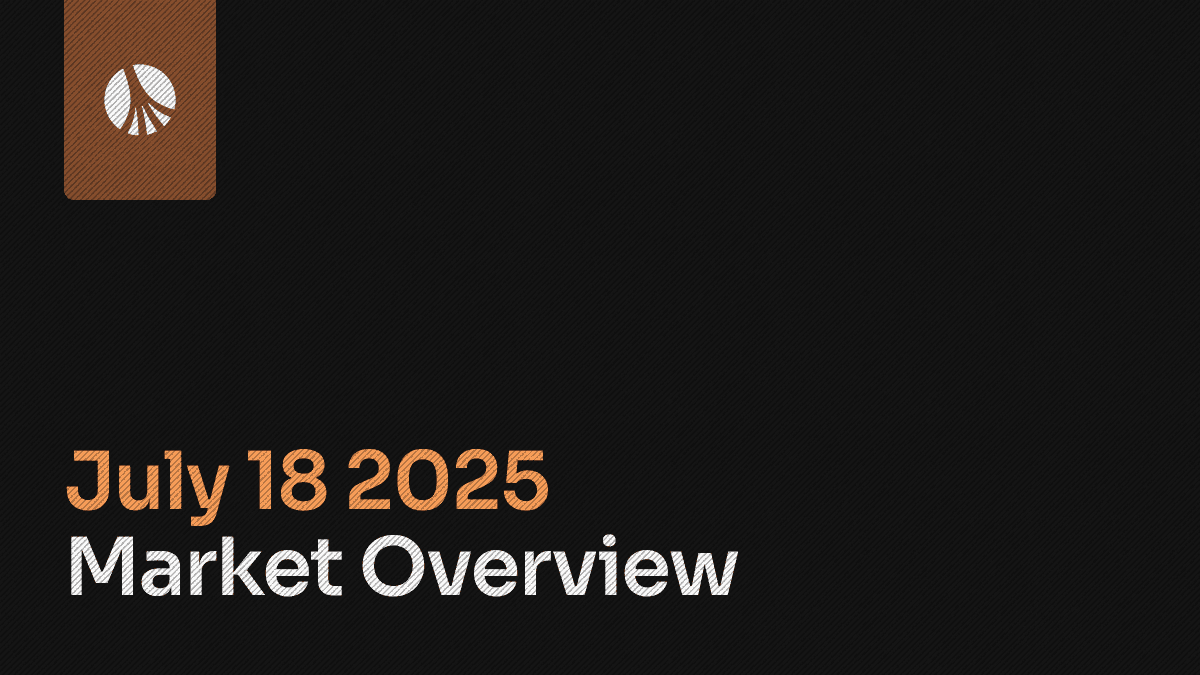Market Overview: July 18, 2025