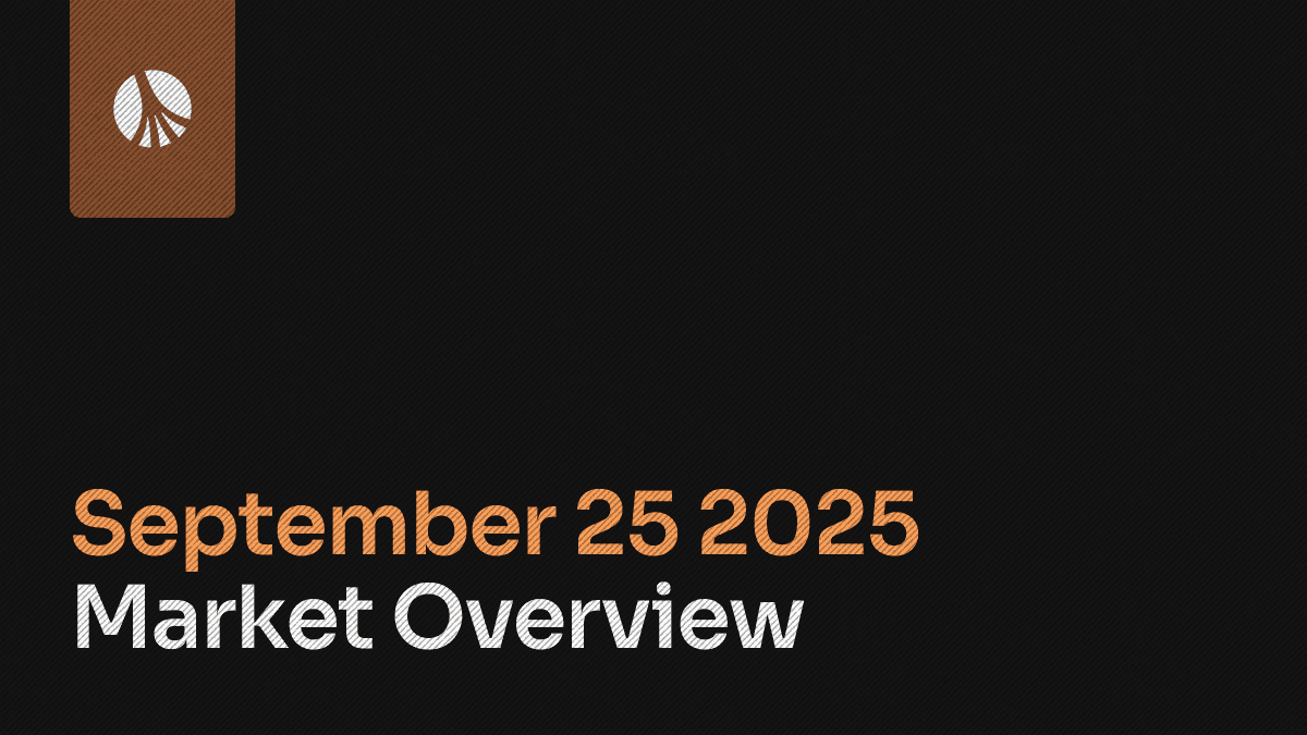 Market Overview: September 25, 2025