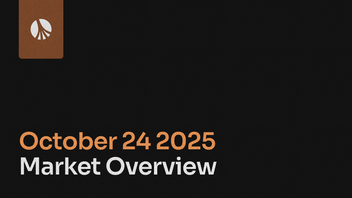 Market Overview: October 24, 2025