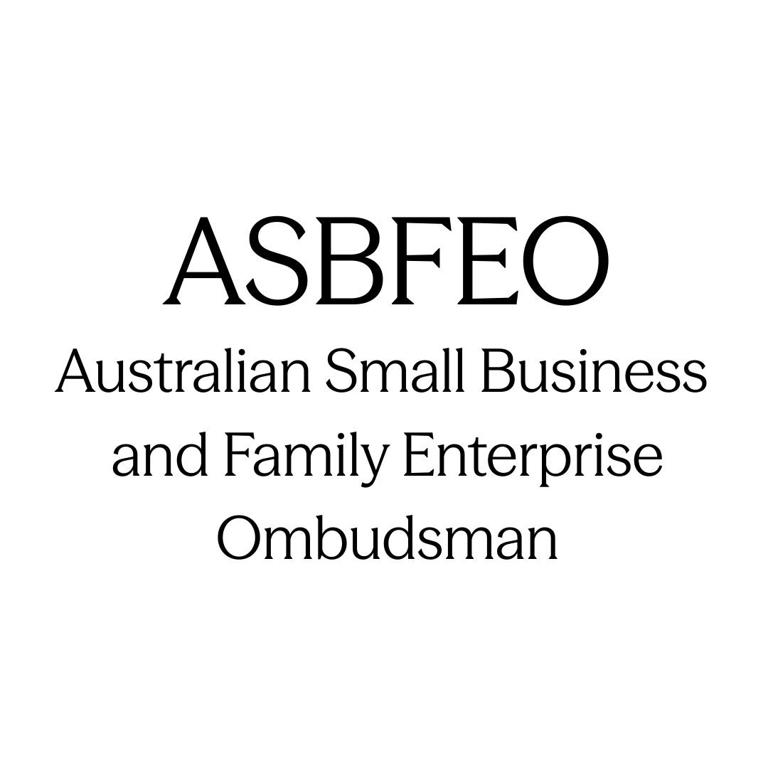 ASBFEO (Australian Small Business and Family Enterprise Ombudsman)