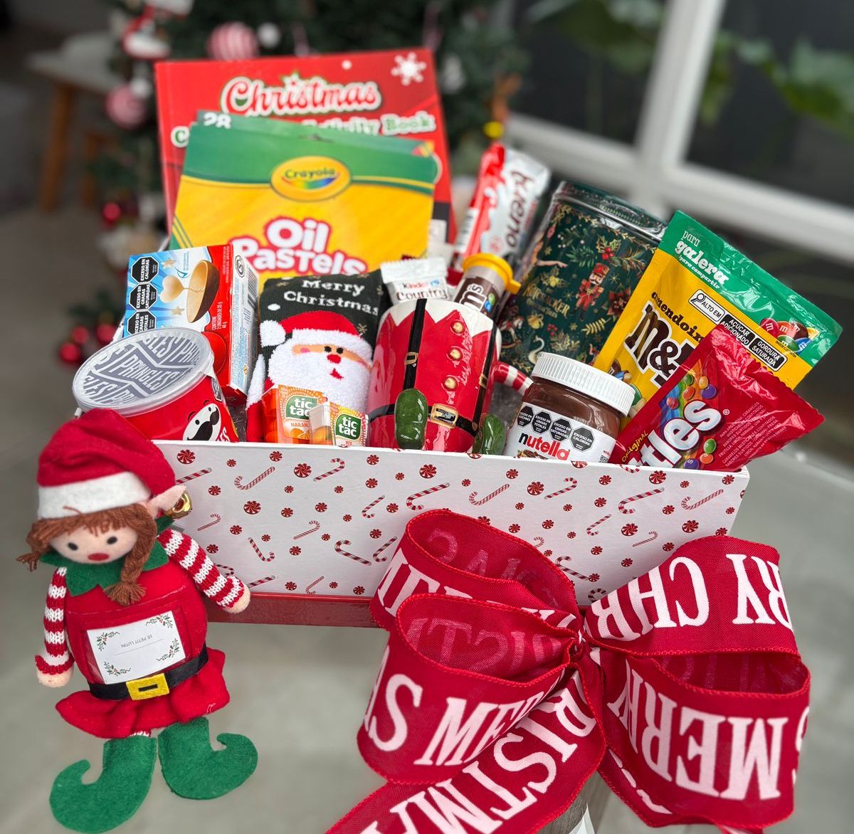 Caja Navideña "Caja de la Alegria" - Código RE-067 Caja de la Alegría