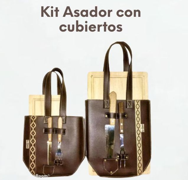 Kit Asador con cubiertos - Código RE-038