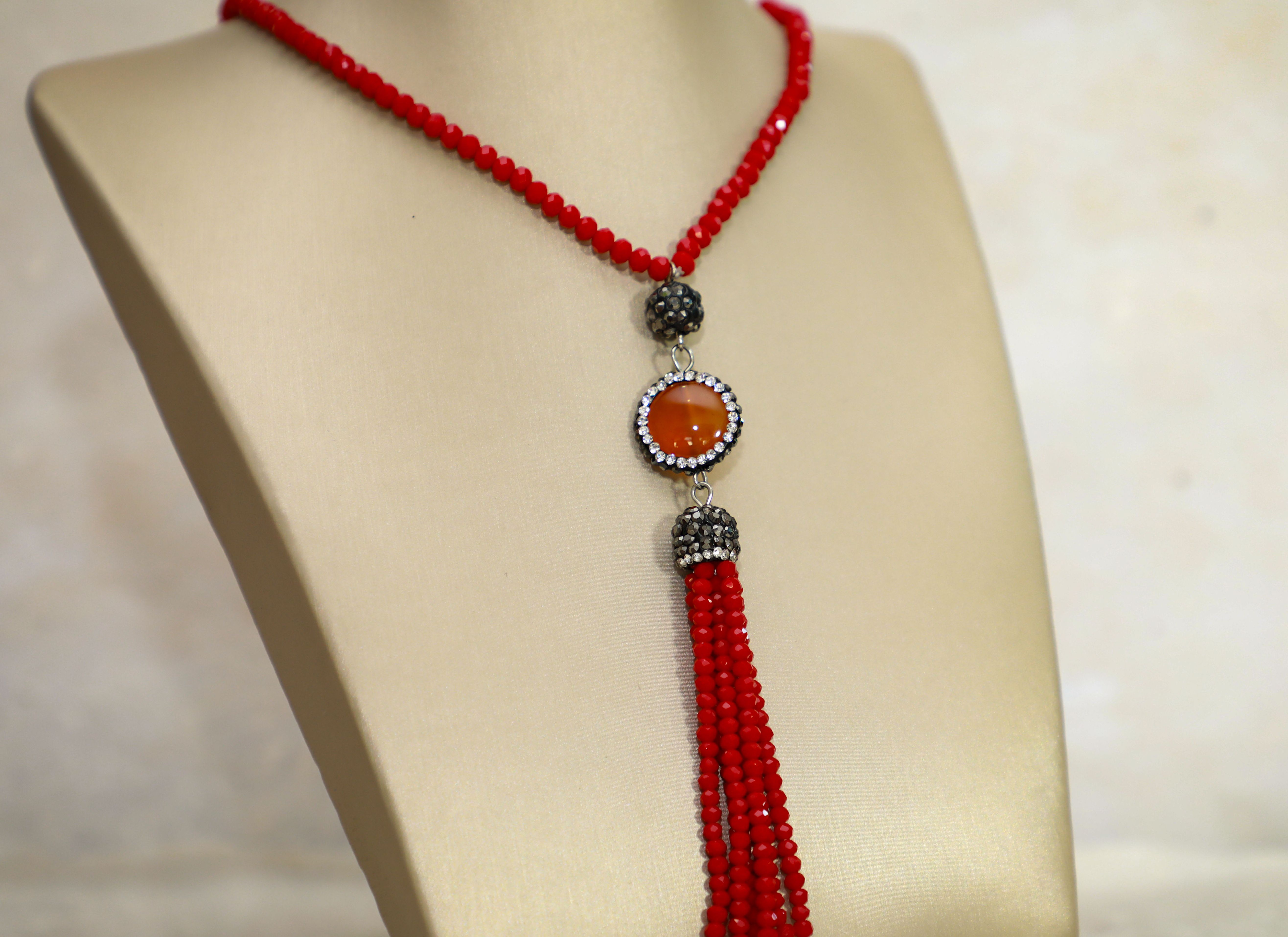 Cadena de cristales  - Código K412