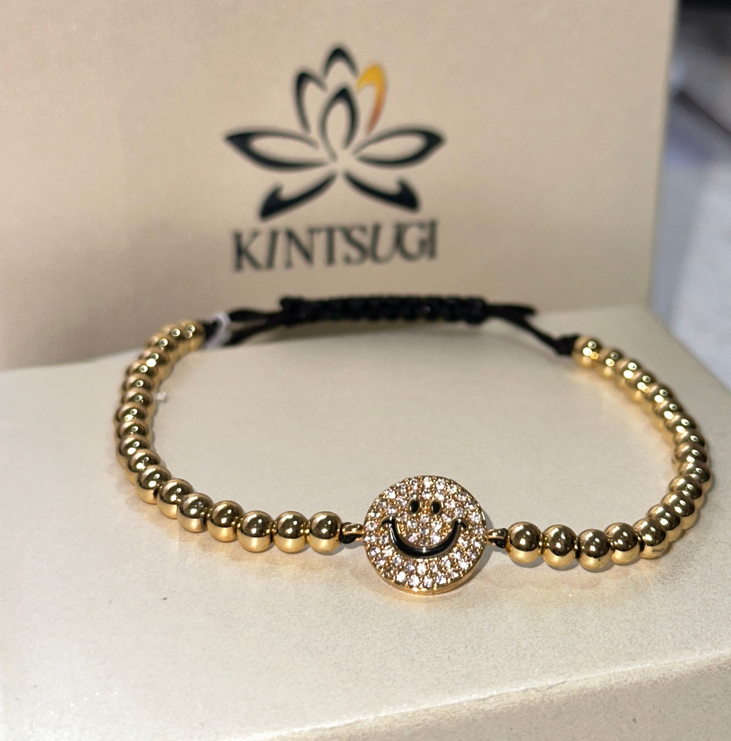 Pulsera acero carita feliz - Código K641