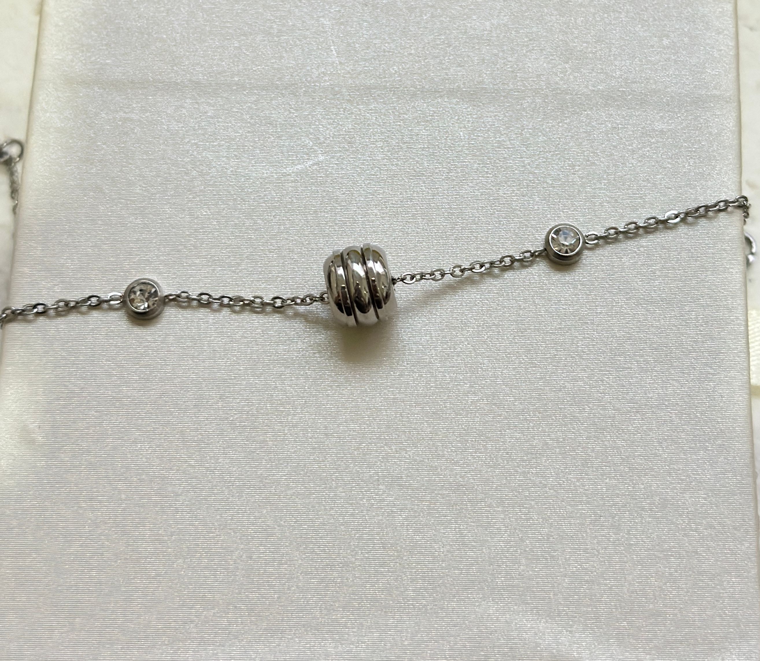 Pulsera de acero con tamborcito - Código K281