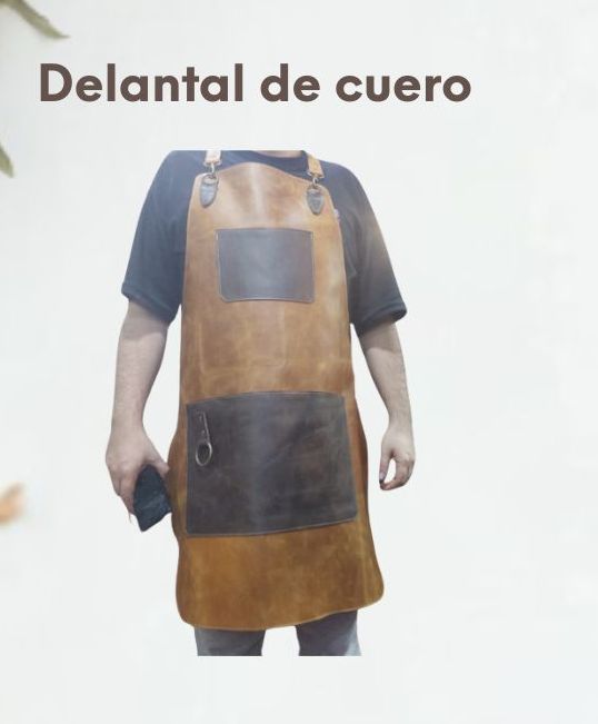 Delantal de cuero  - Código RE-047