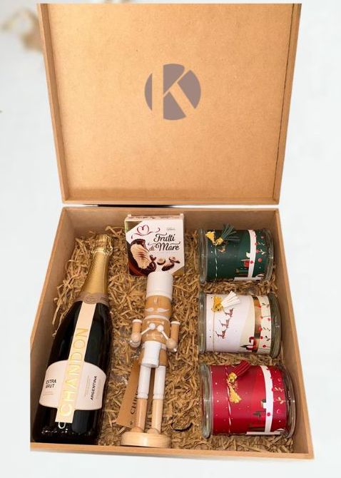 Cajas especiales con velas - Código RE-031