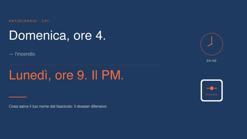 Antincendio in condominio: scadenze, sanzioni e dossier difensivo