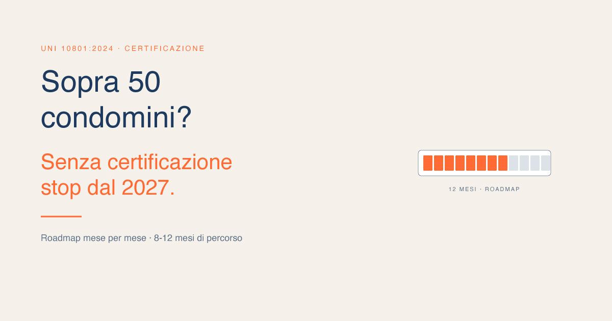 Certificazione UNI 10801:2024: chi deve ottenerla e come prepararsi